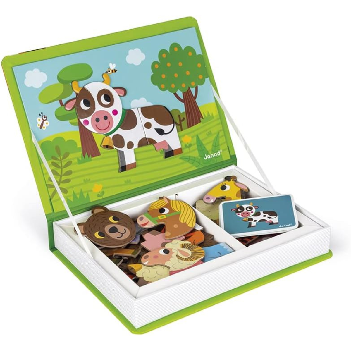 Magneti'book Animais 40 Peças – Janod | +3 Anos - Imagem 4
