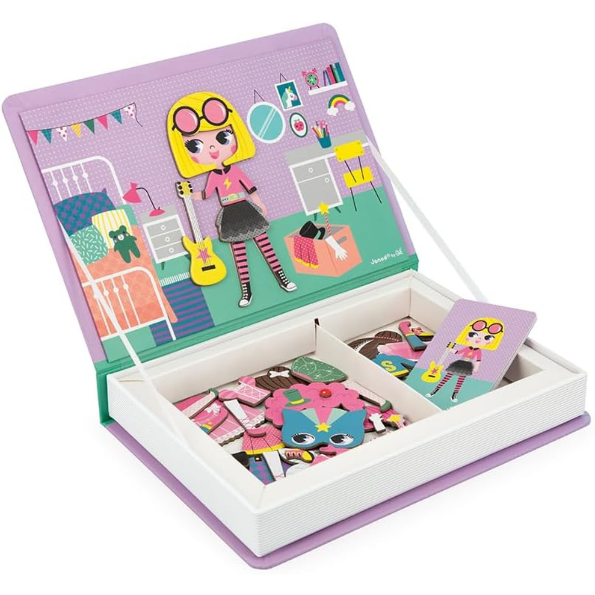 Magneti'book Moda 46 Ímãs – Janod | Jogo Magnético Educativo - Imagem 3