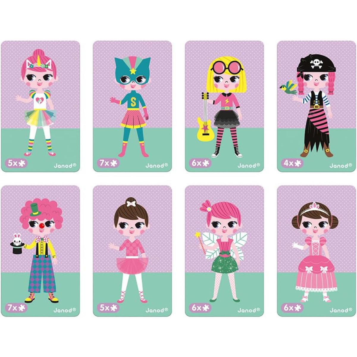 Magneti'book Moda 46 Ímãs – Janod | Jogo Magnético Educativo - Imagem 4