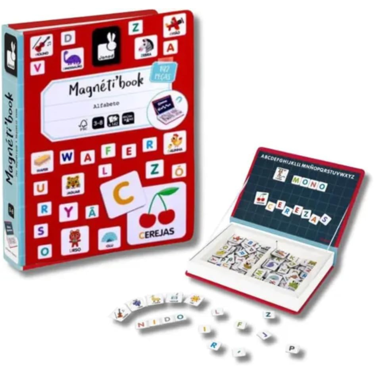 Magneti'book Alfabeto Letras Magnéticas – Janod | Educativo - Imagem 4