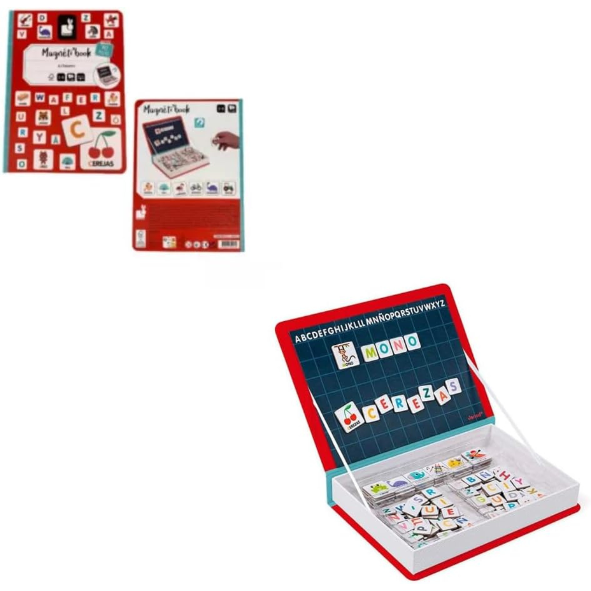 Magneti'book Alfabeto Letras Magnéticas – Janod | Educativo - Imagem 2