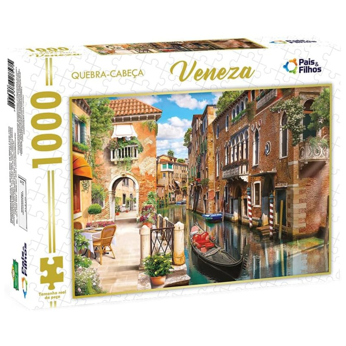 Quebra-Cabeça Veneza 1000 Peças – Pais & Filhos