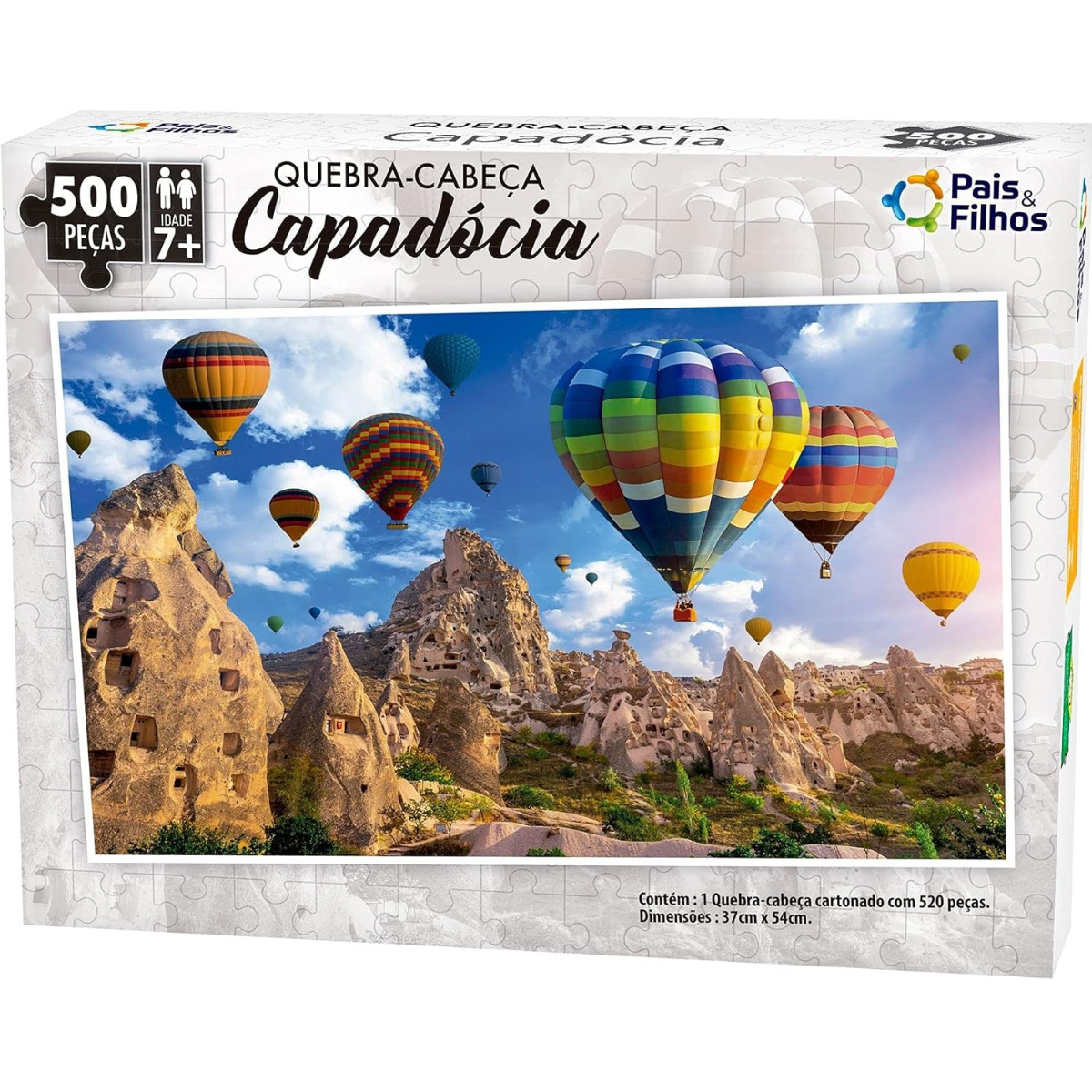 Quebra-Cabeça Capadócia 500 Peças – Pais & Filhos