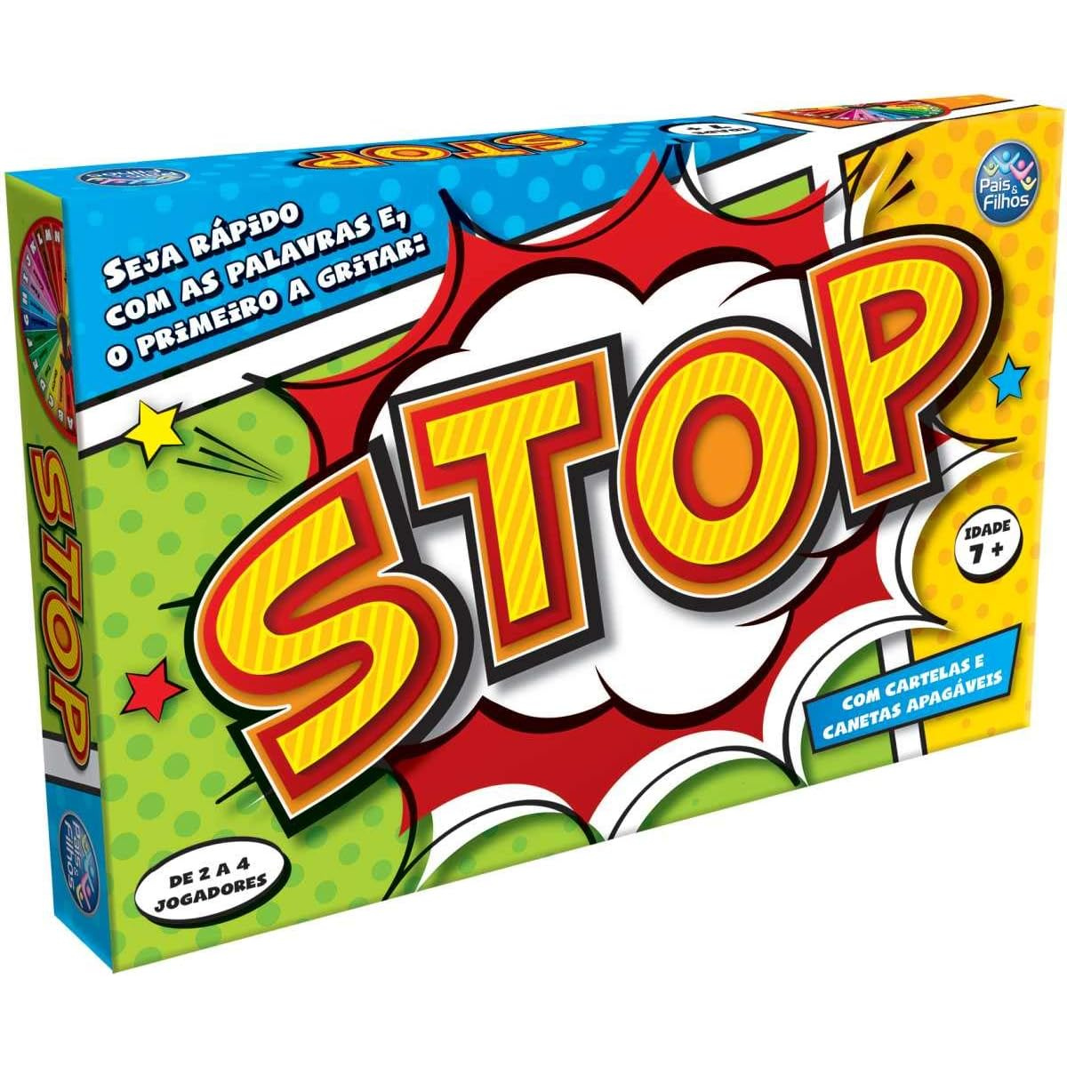 Jogo Stop Clássico das Palavras – Pais & Filhos - Imagem 2