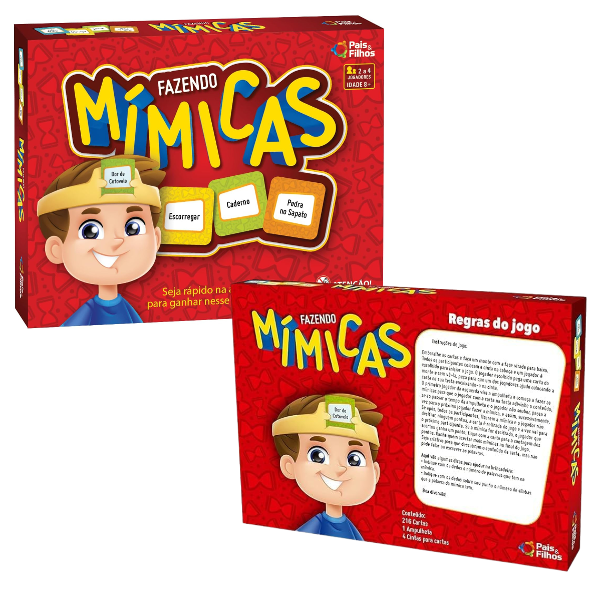 Jogo Fazendo Mímicas – Pais & Filhos | Adivinhação