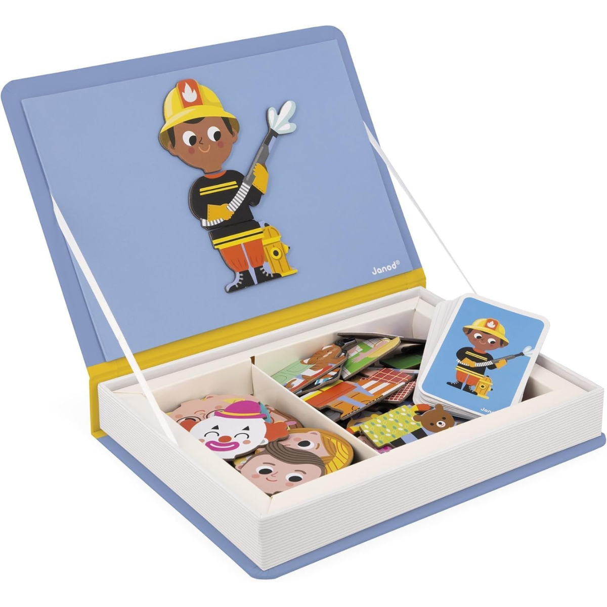 Magneti'book Profissões Livro Magnético Educativo – Janod - Imagem 3
