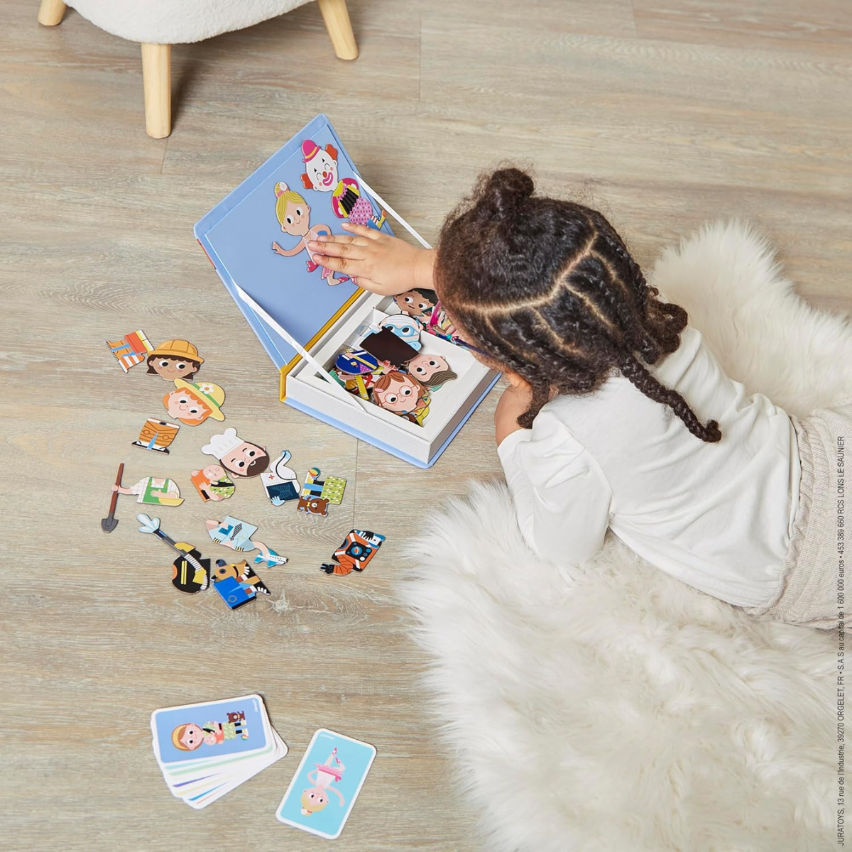 Magneti'book Profissões Livro Magnético Educativo – Janod - Imagem 4