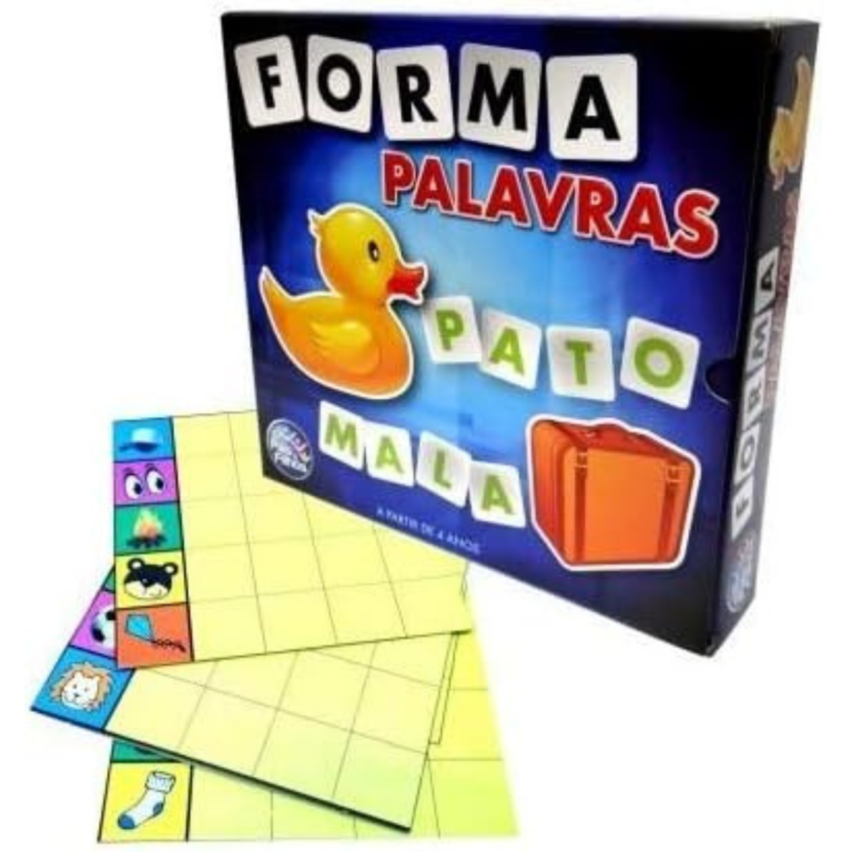 Jogo Educativo Forma Palavras – Linguagem e Raciocínio
