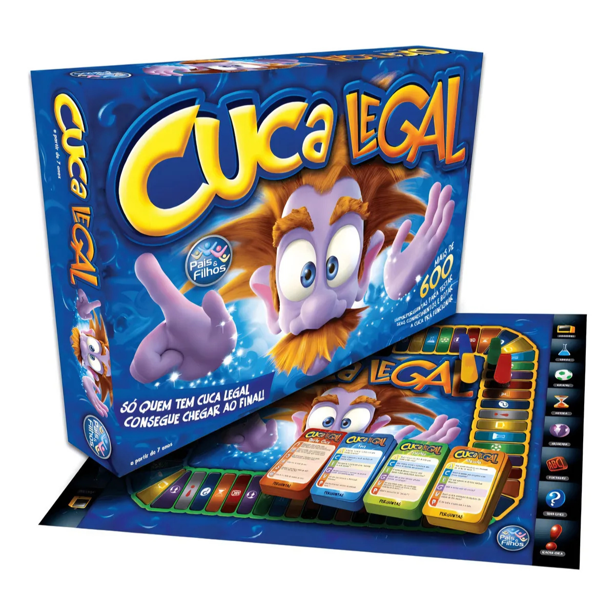 Jogo Cuca Legal + 600 Perguntas – Pais & Filhos - Imagem 2