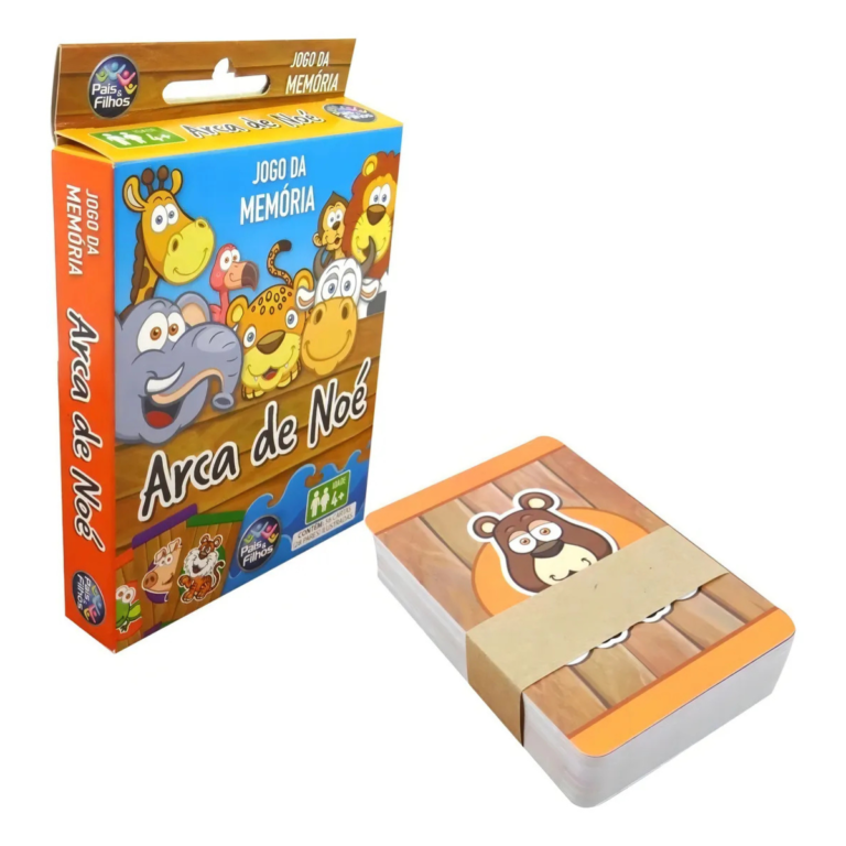 Jogo da Memória Arca de Noé 56 Cartas – Pais & Filhos