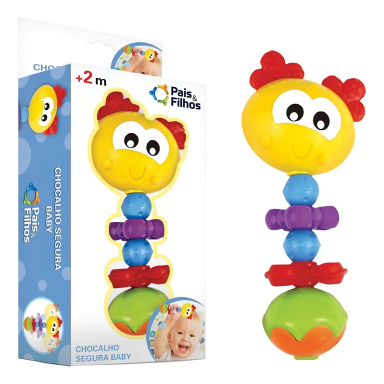 Chocalho Segura Baby – Pais & Filhos