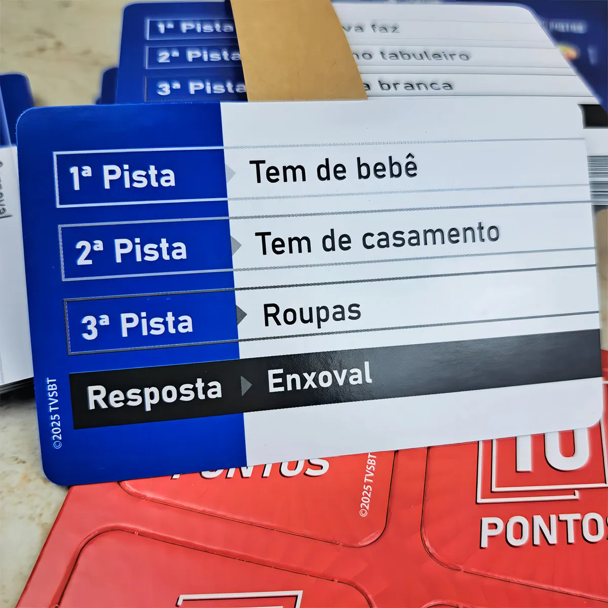 Jogo das 3 Pistas SBT – Pais & Filhos - Imagem 8