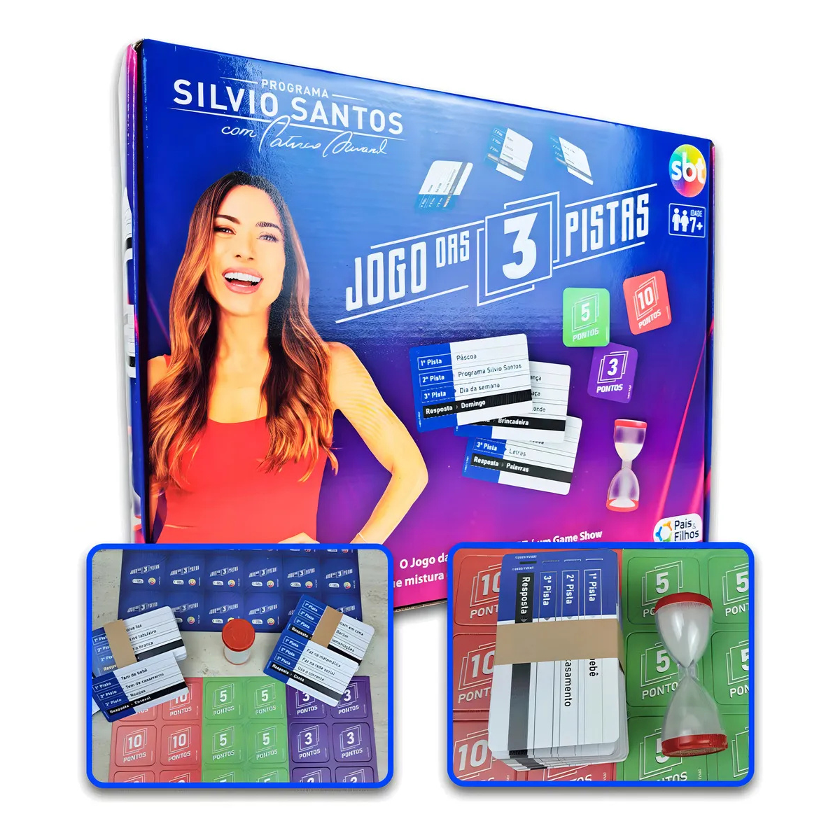 Jogo das 3 Pistas SBT – Pais & Filhos - Imagem 6