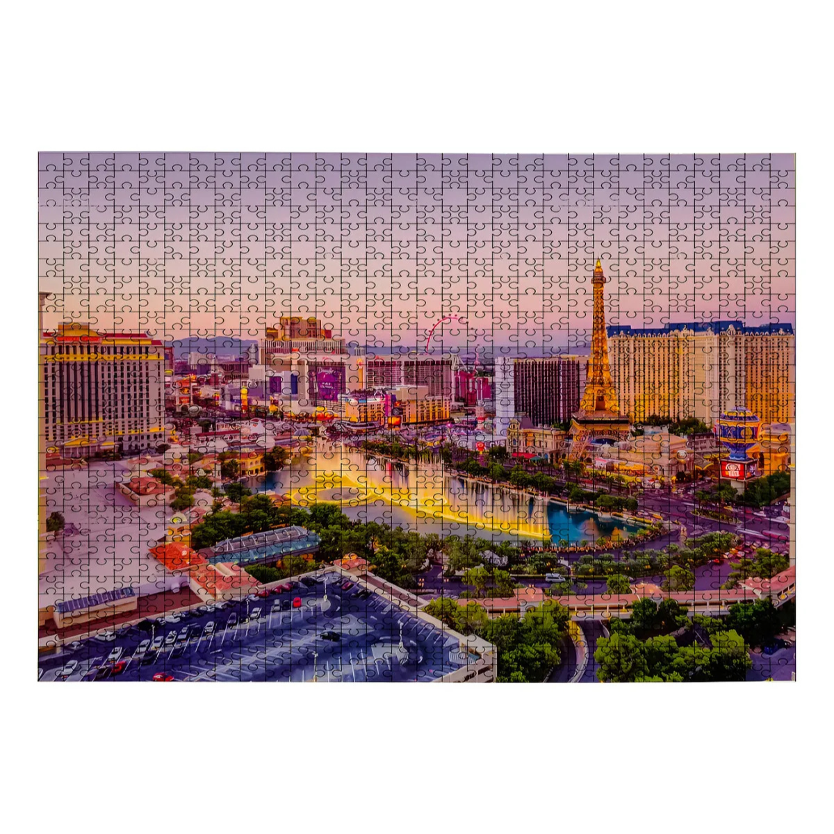 Quebra-Cabeça Las Vegas 1000 Peças – Pais & Filhos - Imagem 3