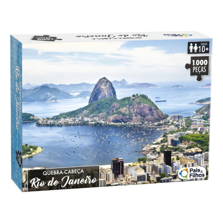 Quebra-Cabeça Rio de Janeiro 1000 Peças – Pais & Filhos