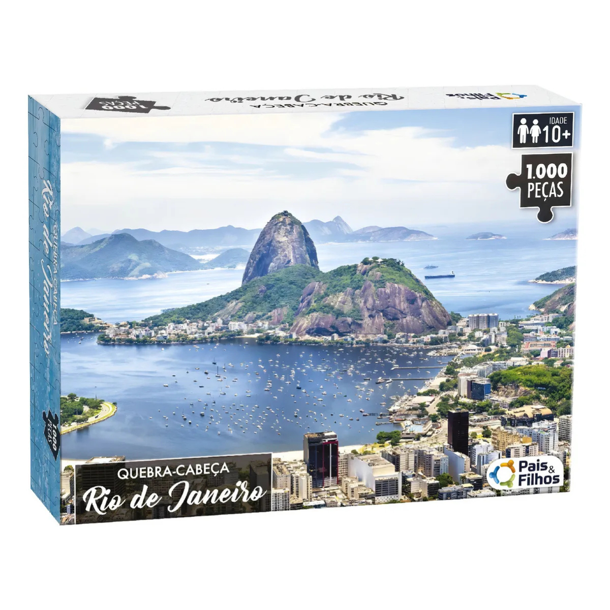 Quebra-Cabeça Rio de Janeiro 1000 Peças – Pais & Filhos