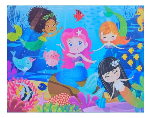 Quebra-Cabeça Sereias 60 Peças – Pais & Filhos - Imagem 3