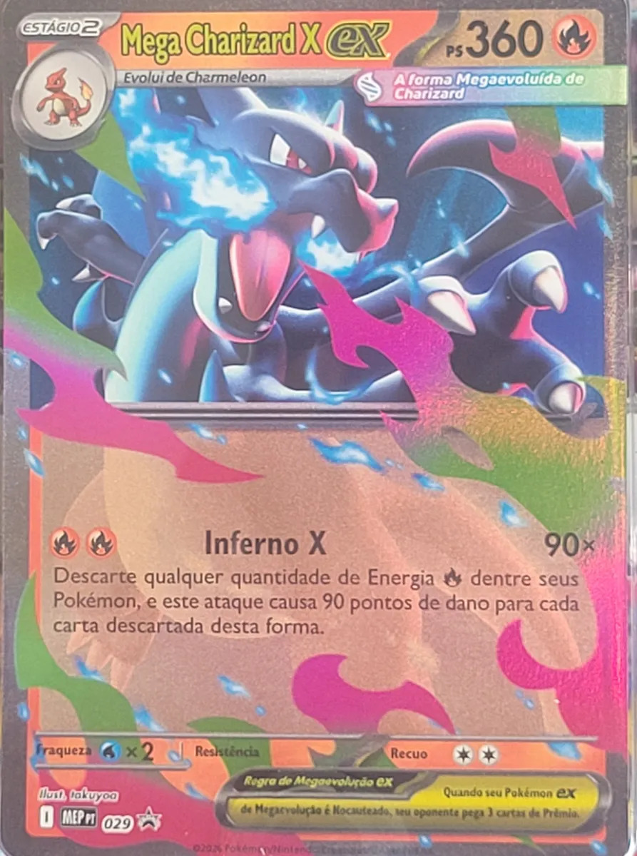 Box Pokémon Coleção Mega Charizard X Inferno – Copag - Imagem 5