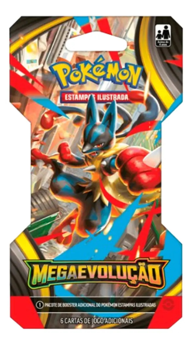 Booster Pokémon Megaevolução 6 Cartas – Copag | Português - Imagem 2