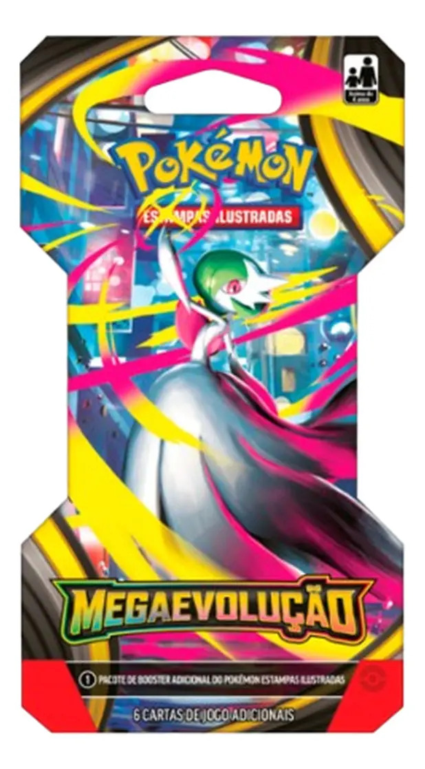 Booster Pokémon Megaevolução 6 Cartas – Copag | Português - Imagem 3