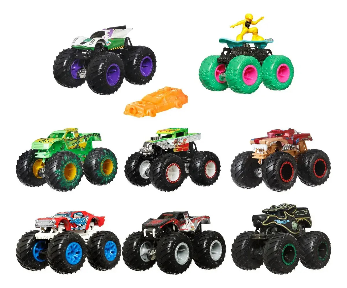 Carrinho Hot Wheels Monster Trucks Surprise – Mattel | Escala 1:64 - Imagem 5