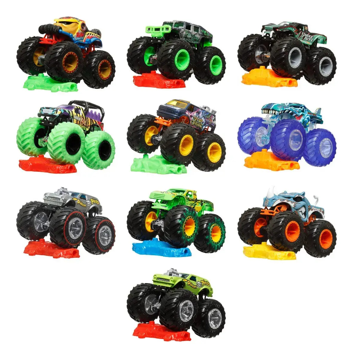 Carrinho Hot Wheels Monster Trucks Surprise – Mattel | Escala 1:64 - Imagem 6