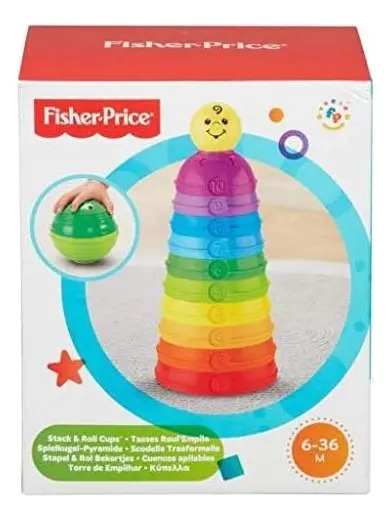 Potinhos de Empilhar Brilliant Basics – Fisher-Price