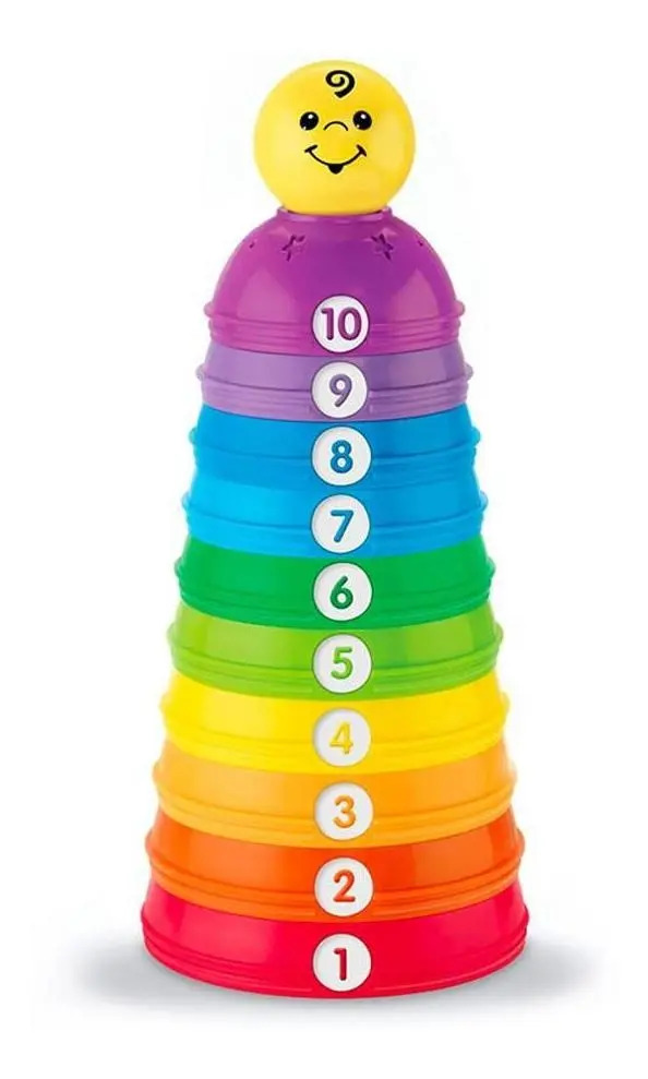 Potinhos de Empilhar Brilliant Basics – Fisher-Price - Imagem 3