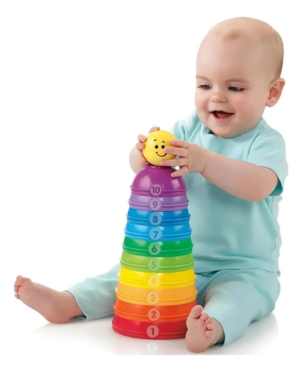 Potinhos de Empilhar Brilliant Basics – Fisher-Price - Imagem 4
