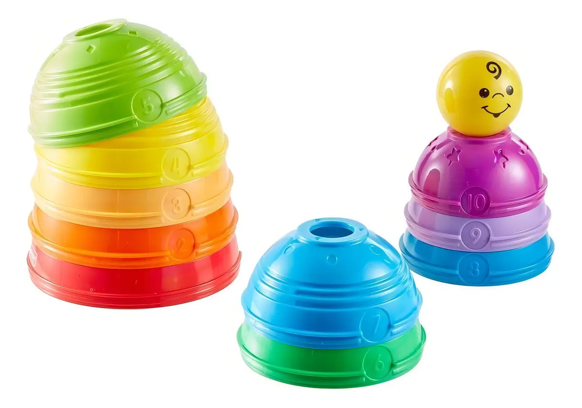 Potinhos de Empilhar Brilliant Basics – Fisher-Price - Imagem 6