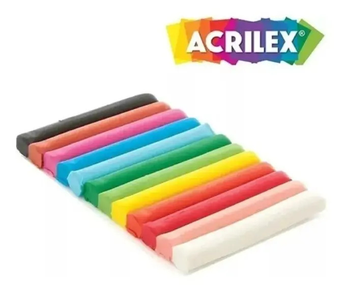 Massinha de Modelar Soft 12 Cores – Acrilex | Não Tóxica - Imagem 4