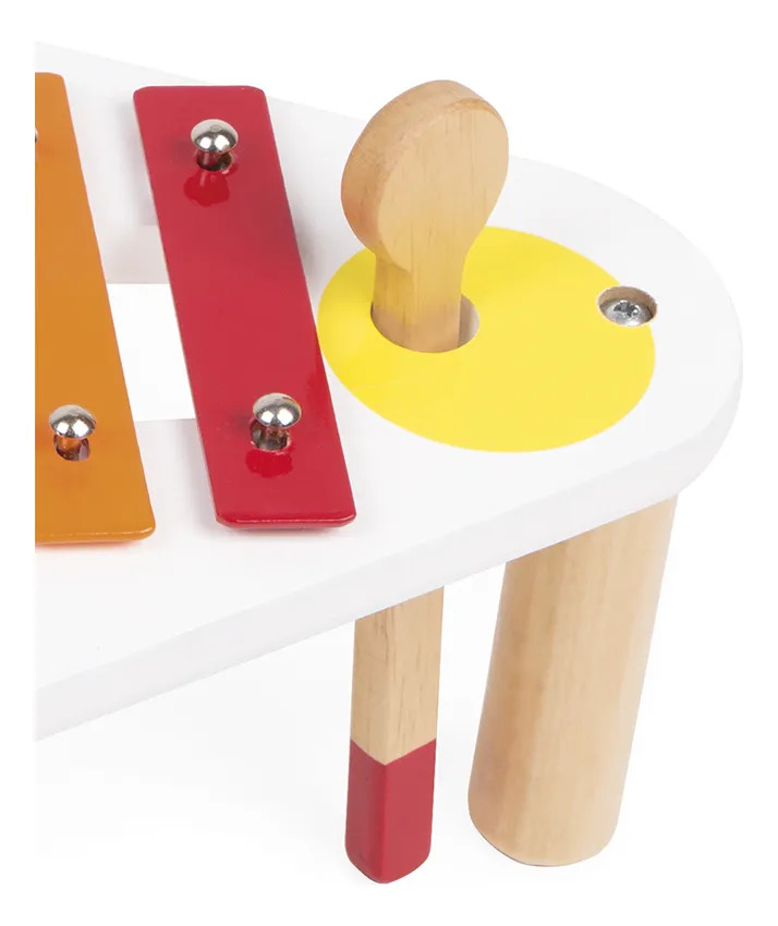 Mesa Musical Confetti Mini Instrumentos de Madeira – Janod - Imagem 2