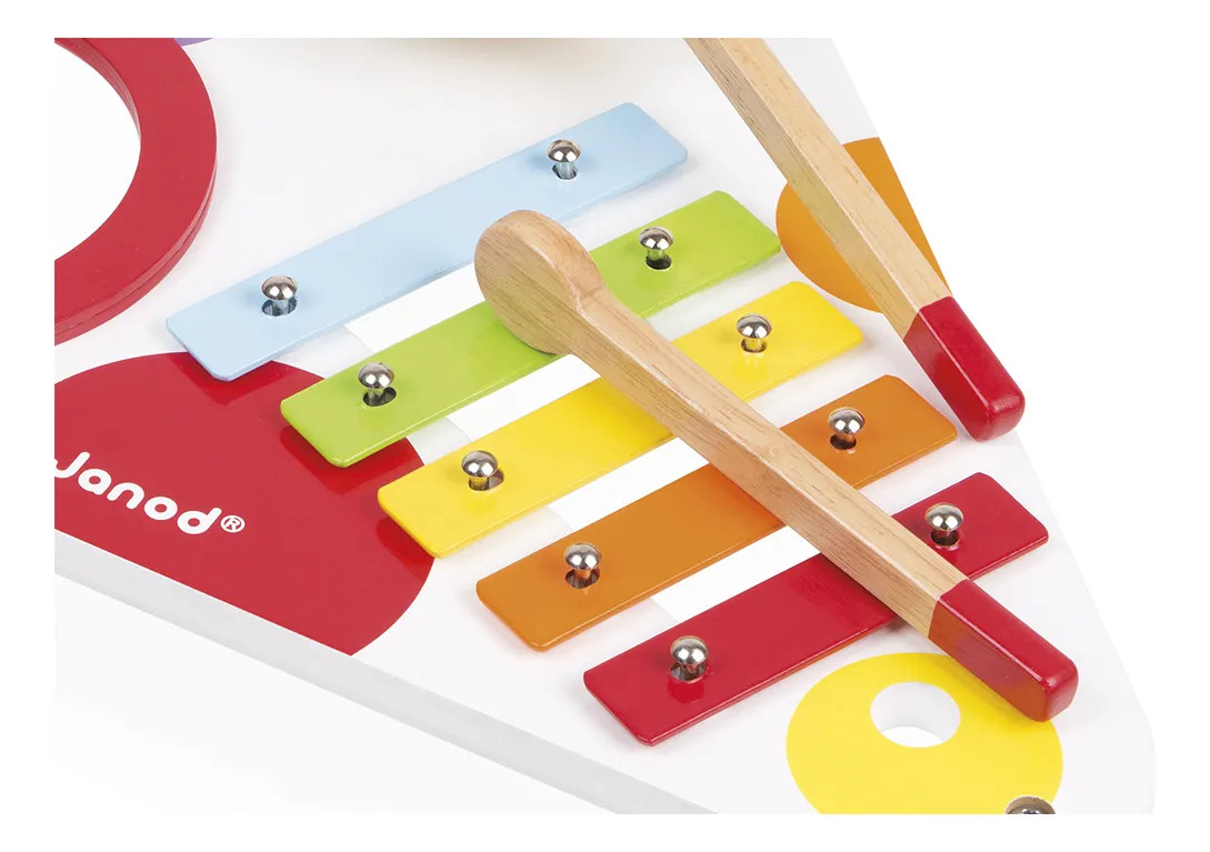 Mesa Musical Confetti Mini Instrumentos de Madeira – Janod - Imagem 5
