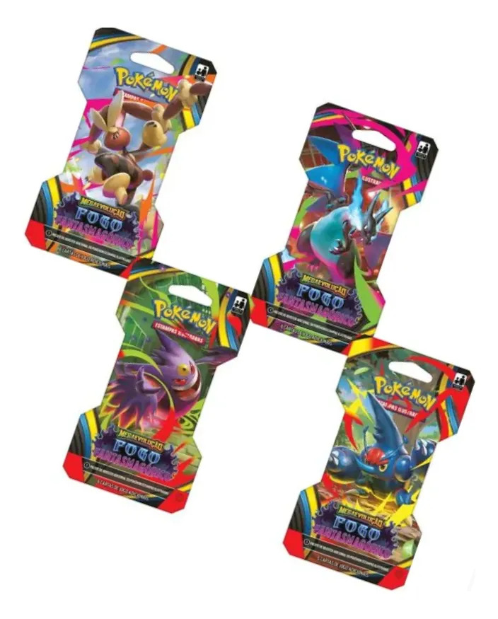 Booster Pokémon Fogo Fantasmagórico – Copag | Português - Imagem 5
