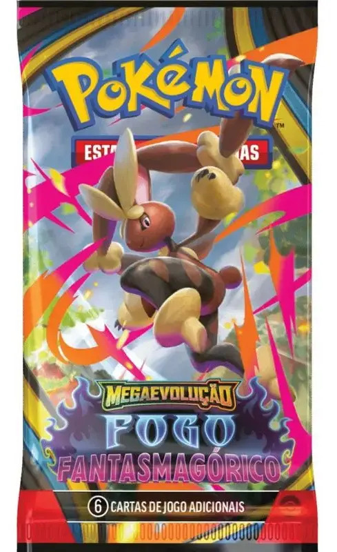 Booster Pokémon Fogo Fantasmagórico – Copag | Português - Imagem 6