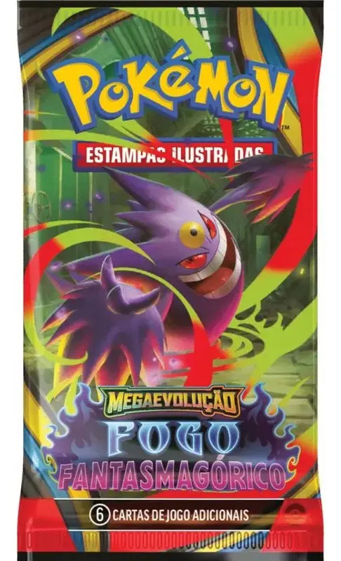 Booster Pokémon Fogo Fantasmagórico – Copag | Português - Imagem 7