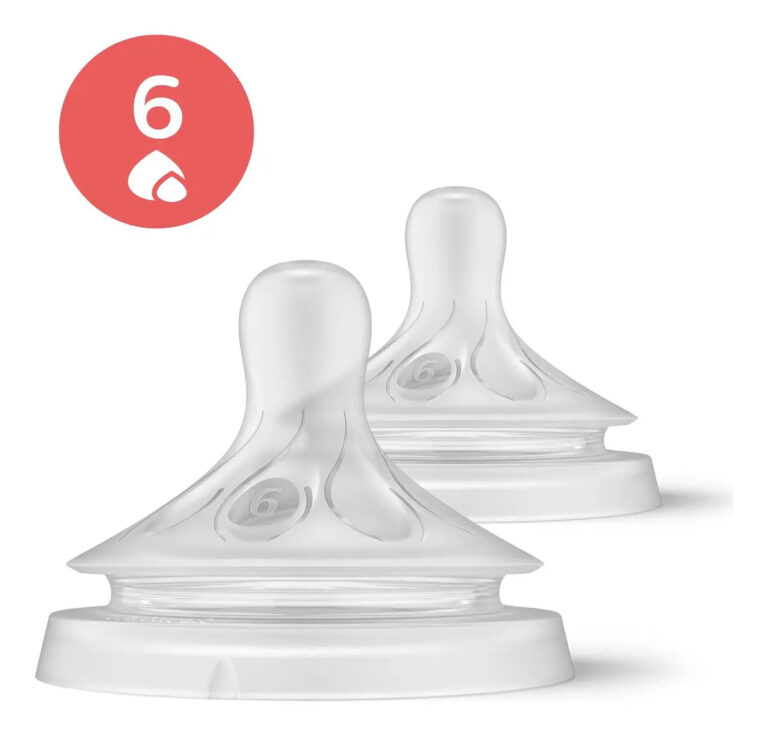 Bico Pétala 3.0 Fluxo 6 para Líquidos Espessos – Philips Avent | 2 Unidades