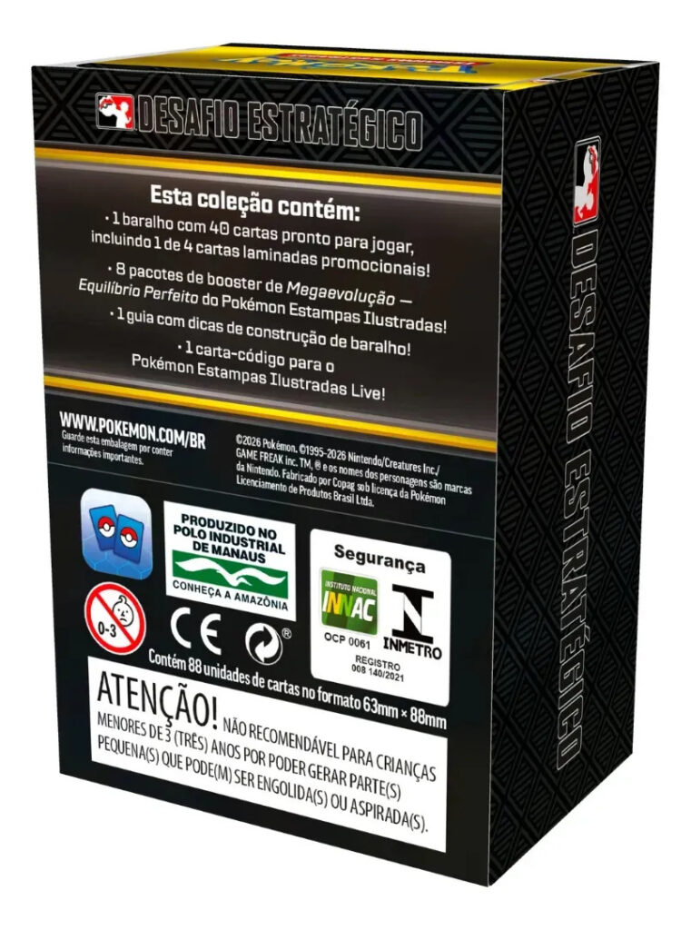Booster Box Pokémon Equilíbrio Perfeito 88 Cartas – Copag
