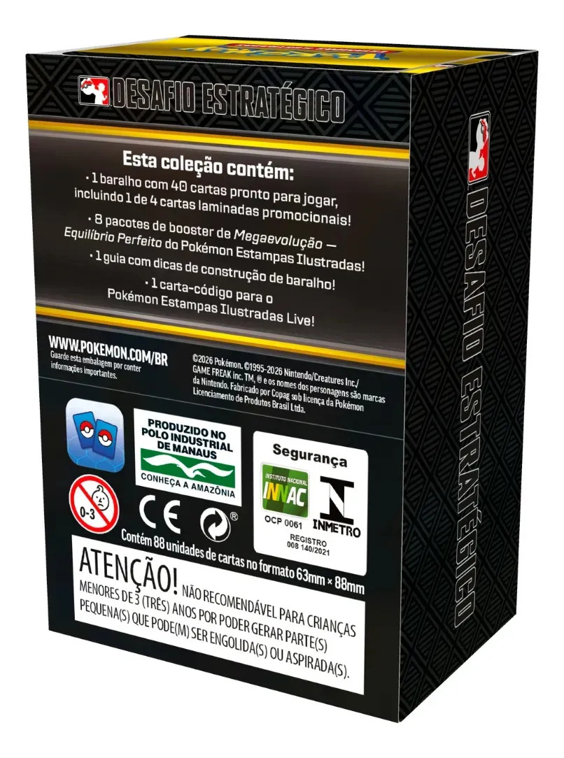 Booster Box Pokémon Equilíbrio Perfeito 88 Cartas – Copag