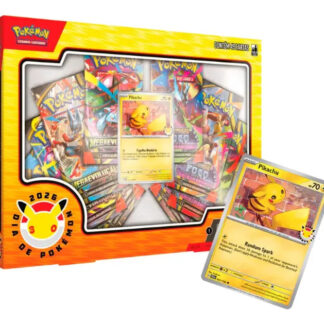 Box Coleção Dia De Pokémon 2026 Tcg 49 Cartas Pikachu Português