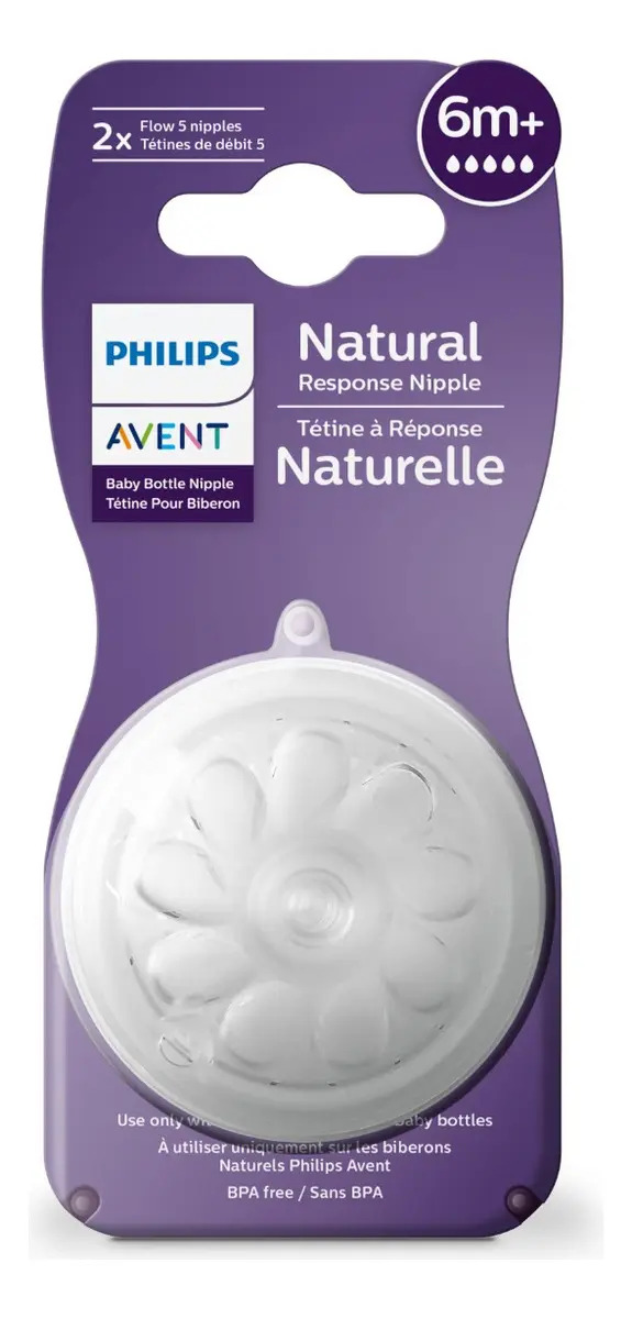 Bico Pétala 3.0 T5 (6m+) – Philips Avent | 2 Unidades - Imagem 2