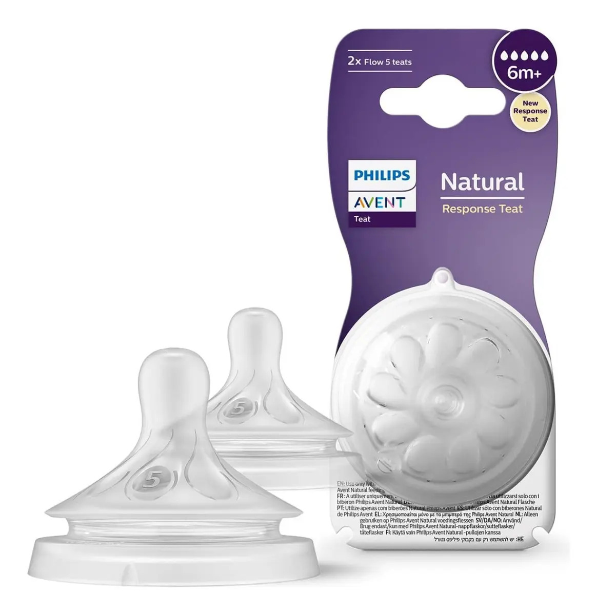 Bico Pétala 3.0 T5 (6m+) – Philips Avent | 2 Unidades - Imagem 3