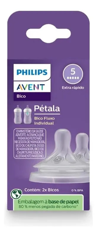 Bico Pétala 3.0 T5 (6m+) – Philips Avent | 2 Unidades - Imagem 6