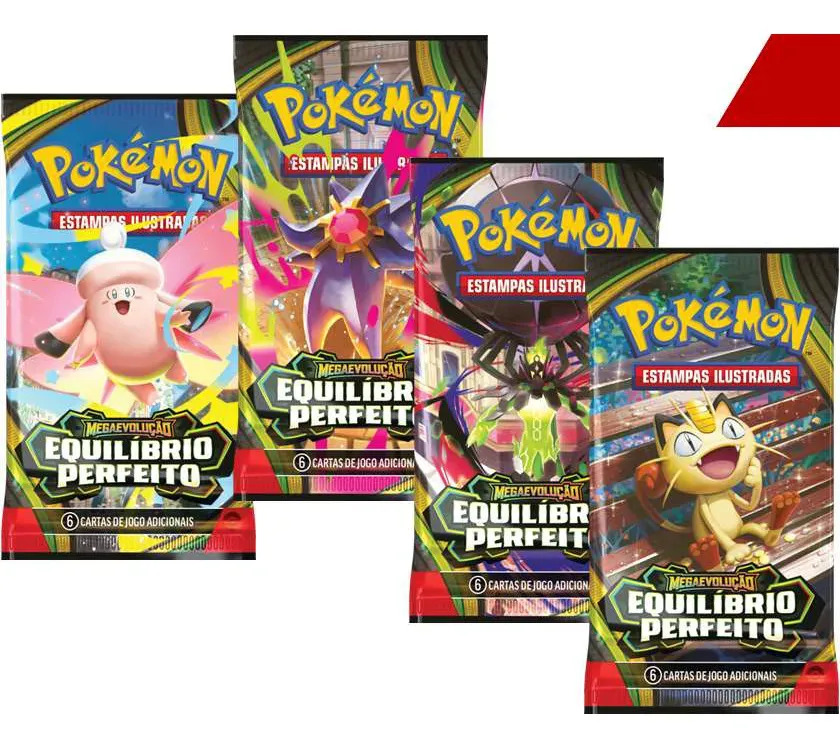Combo 18 Boosters Pokémon Equilíbrio Perfeito 108 Cartas – Copag - Imagem 3