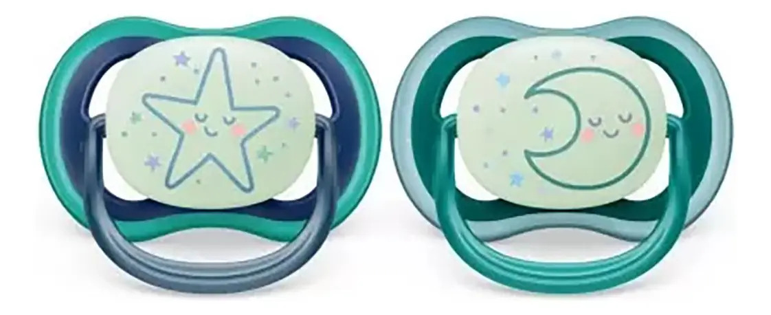 Chupeta Ultra Air Noturna 6-18 Meses – Philips Avent | Kit 2 Unidades - Imagem 2