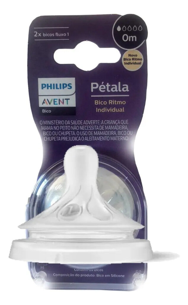 Bico Pétala 3.0 T1 Recém-Nascido – Philips Avent | 2 Unidades