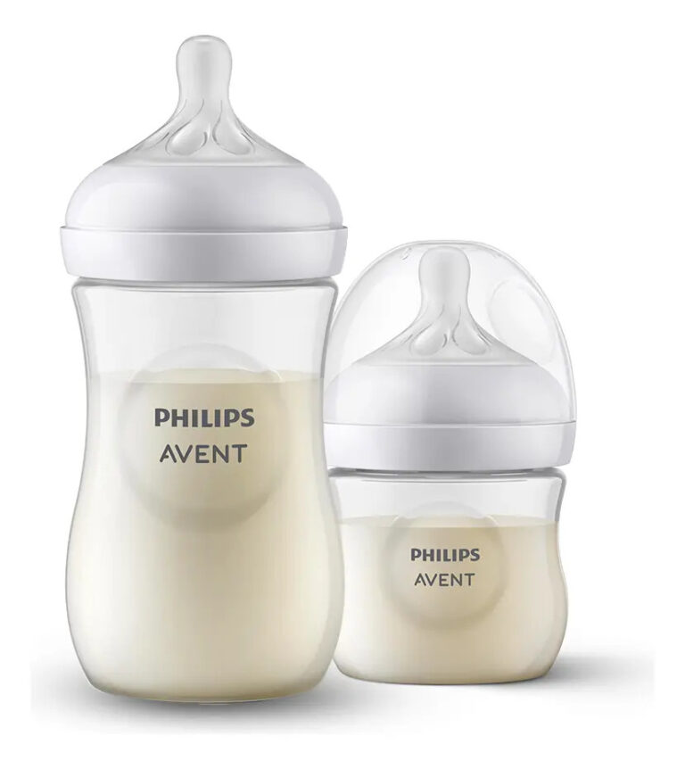 Kit 2 Mamadeiras Pétala 125ml + 260ml – Philips Avent | Transparente