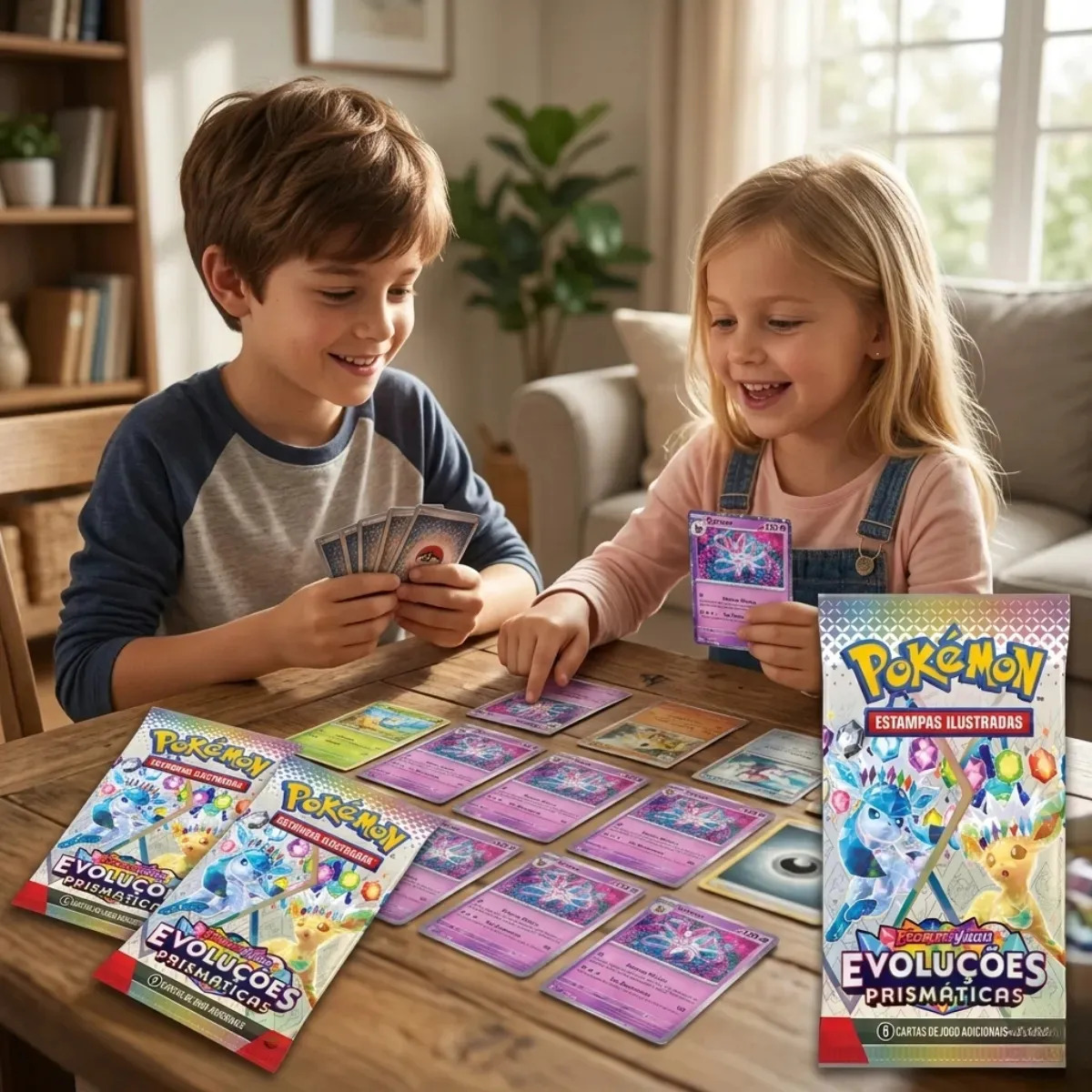 Blister Pokémon Evoluções Prismáticas 19 Cartas – Copag | Sylveon - Imagem 2
