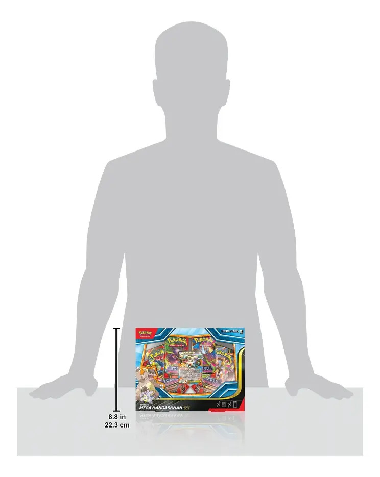 Box Pokémon Mega Kangaskhan EX 49 Cartas – Copag - Imagem 2
