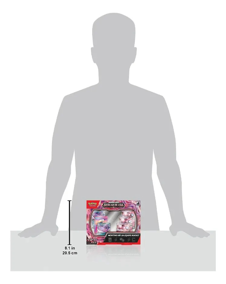 Baralho Batalha de Liga Pokémon Mewtwo EX Equipe Rocket 60 Cartas – Copag - Imagem 5